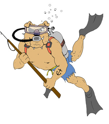 Dog Scuba Diving
